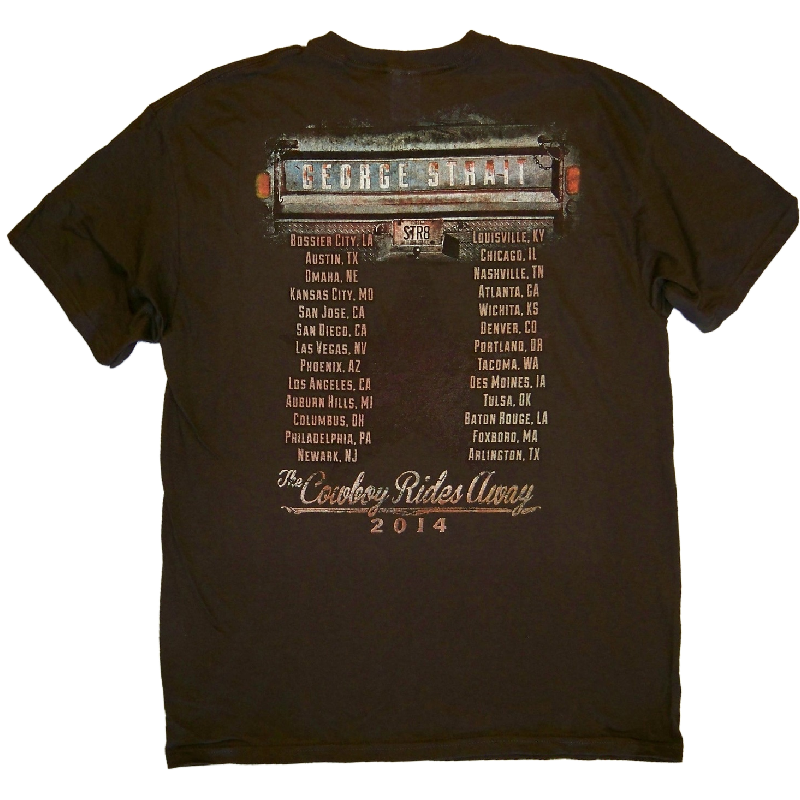 george strait vintage tee