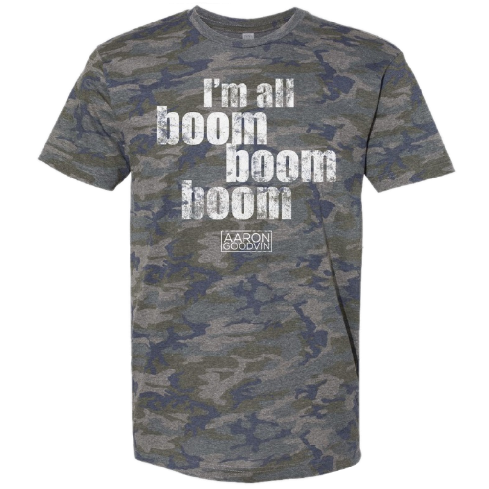 Aaron Goodvin Vintage Camo Boom Tee