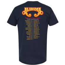 Load image into Gallery viewer, Alabama Navy Roll On 2 Tour Tee
