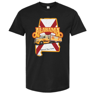 Alabama Black Roll On 2 Tour Tee