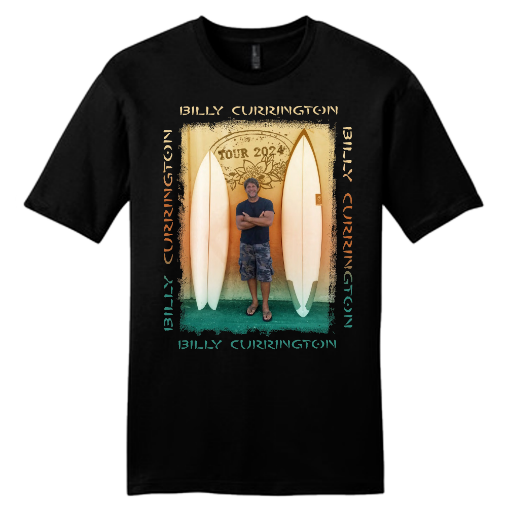 Billy Currington Black 2024 Tour Tee Richards and Southern