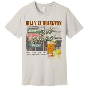 Billy Currington White Smoke Good Directions Tee