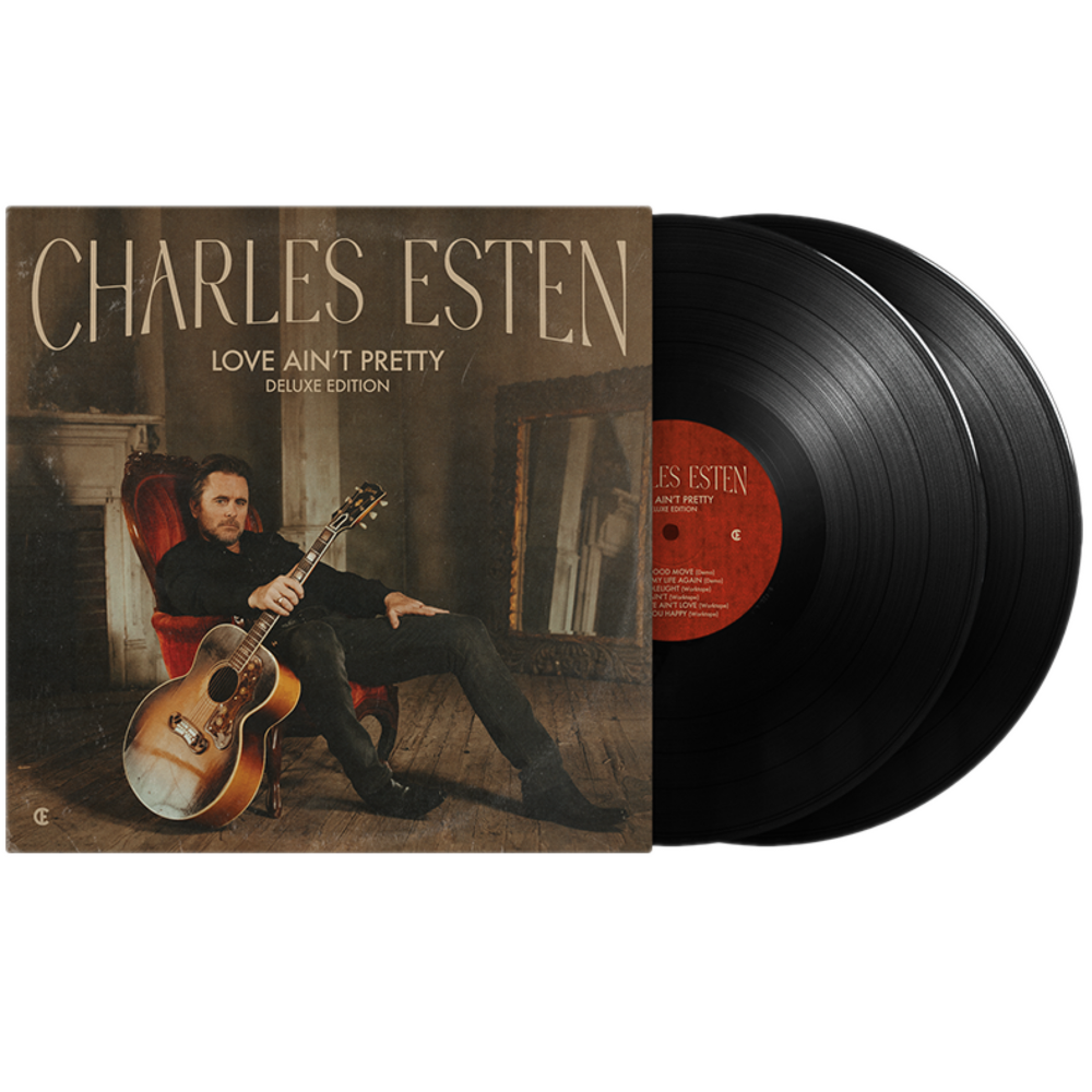 Charles Esten Black Vinyl- Love Ain't Pretty- PRE ORDER