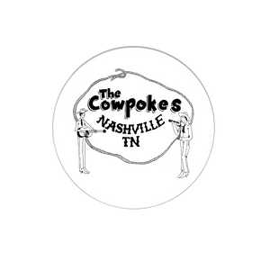 The Cowpokes Round Sticker