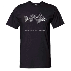 Davisson Brothers Pond Fishing Black Tee