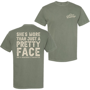 Drew Baldridge Moss Green Somebody's Daughter Tee