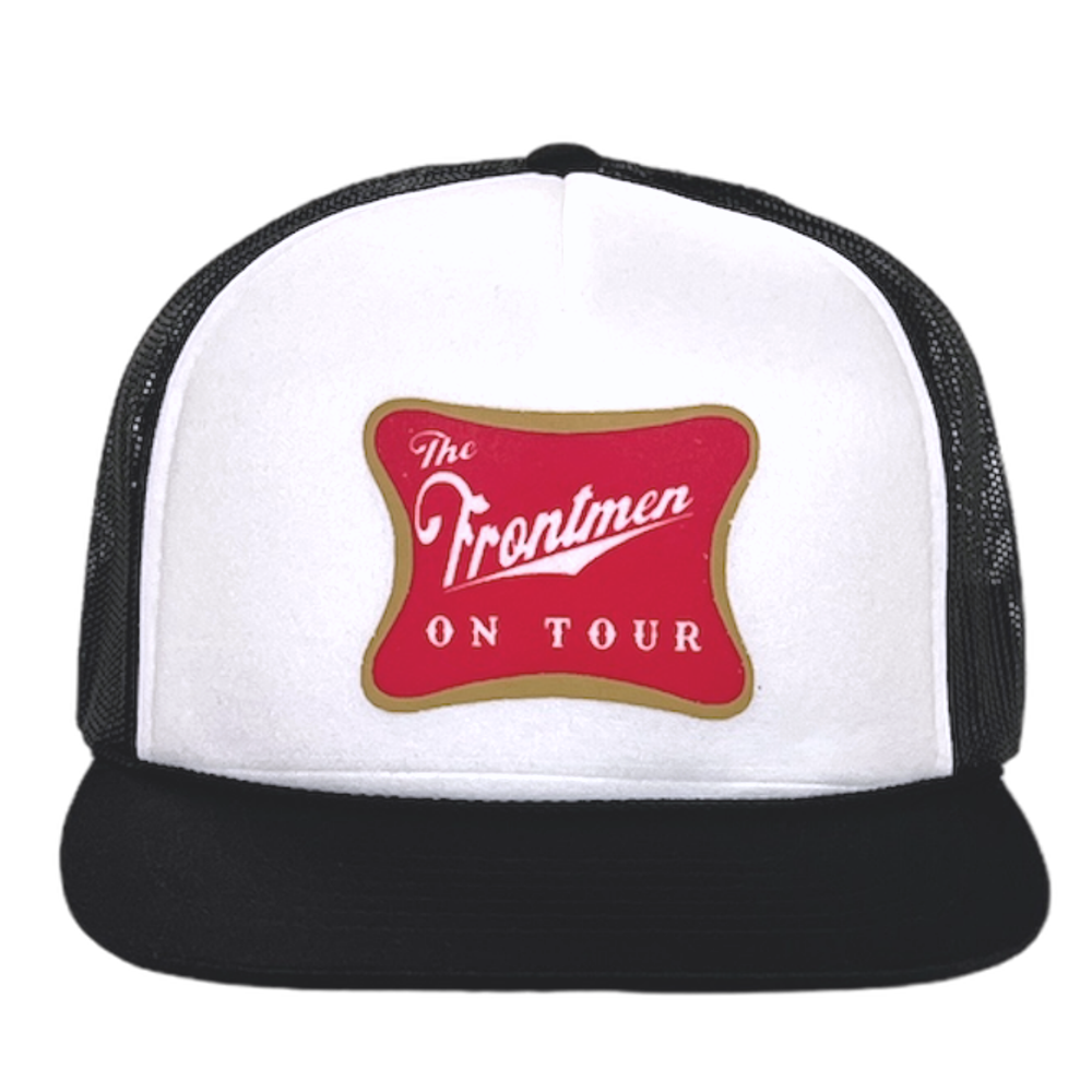 The Frontmen White and Black Trucker Hat