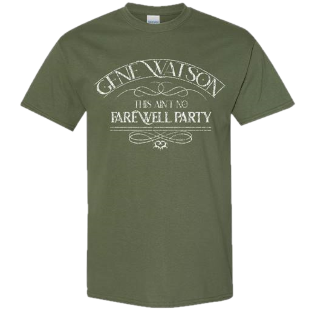 Gene Watson Military Green Farewell Tee