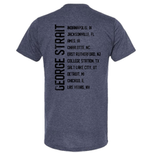 Load image into Gallery viewer, George Strait 2024 Heather Denim Silhouette Tee
