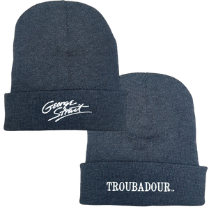 George Strait Heather Charcoal Troubadour Beanie