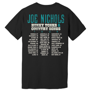 Joe Nichols Black Tour Tee