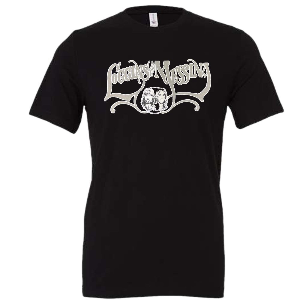 Loggins and Messina Black Tee