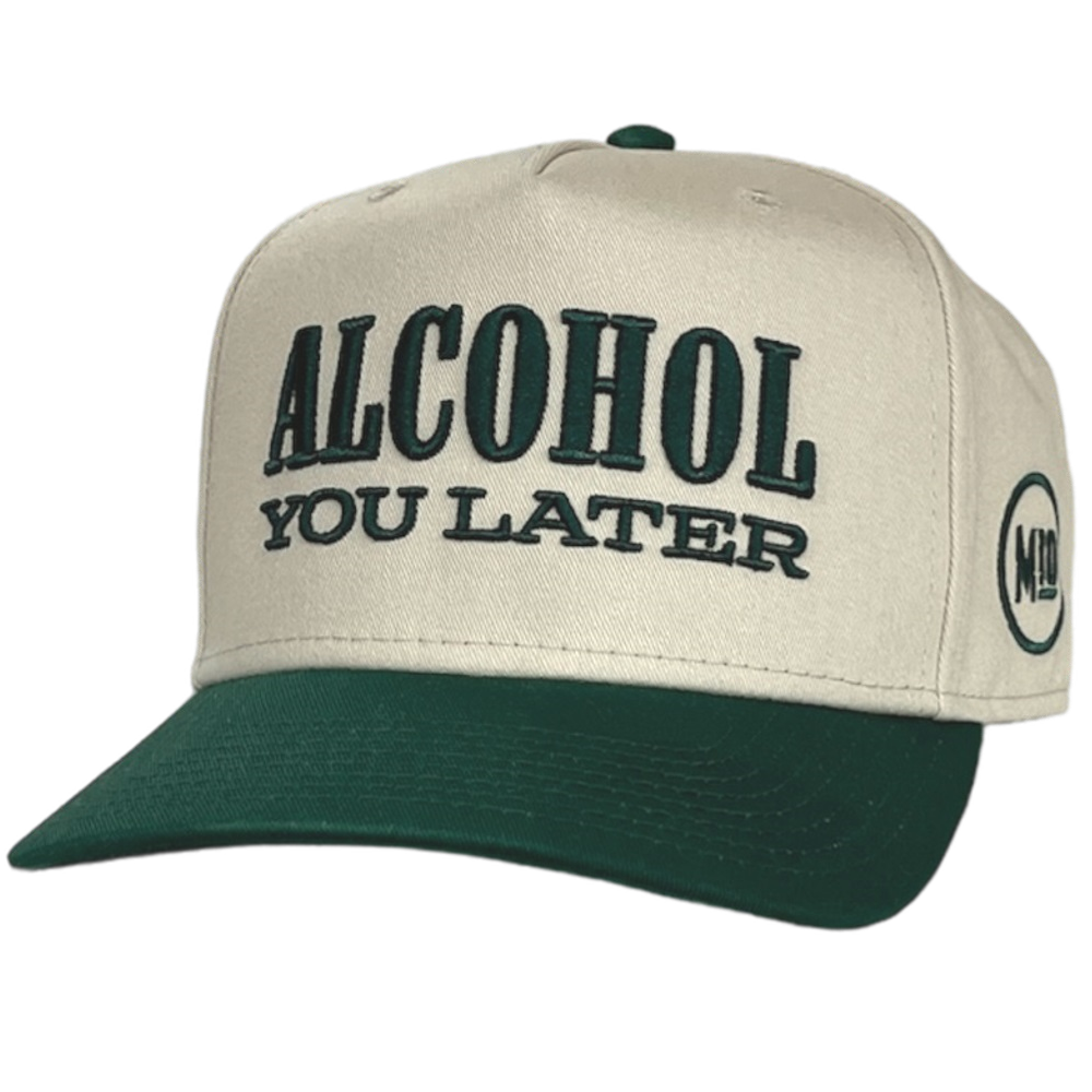 Mitchell Tenpenny Stone and Green Alcohol You Later Hat