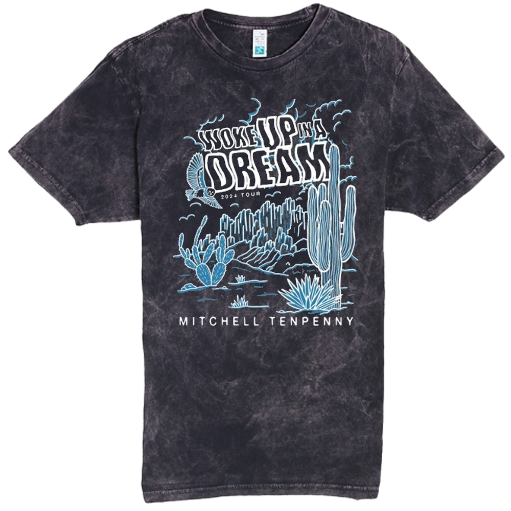 Mitchell Tenpenny Woke Up in a Dream Tour Tee