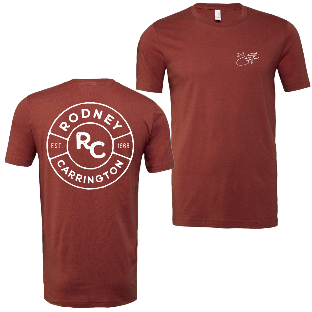 Rodney Carrington Rust Signature Tee