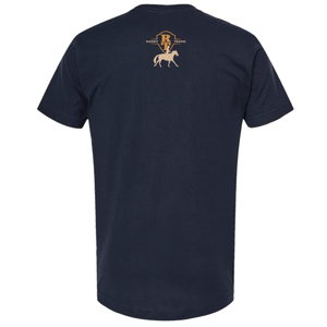 Randy Travis Navy More Life Tour Tee