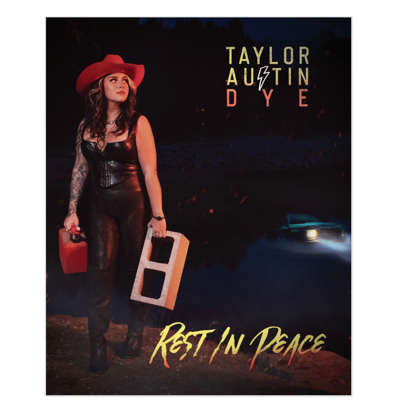 Taylor Austin Dye Rest In Peace 8x10