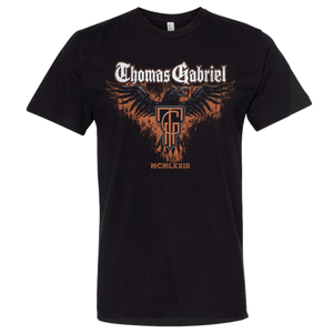 Thomas Gabriel Black Raven Tee- PRE ORDER