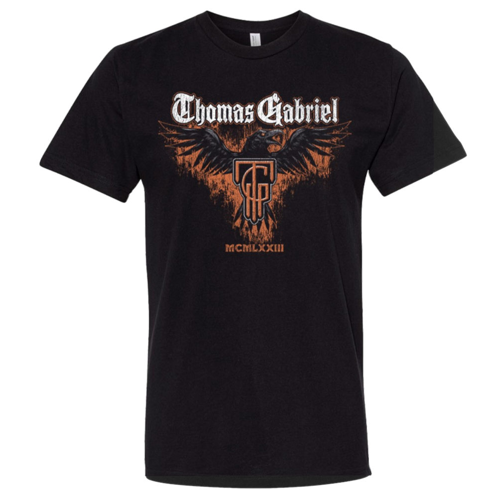 Thomas Gabriel Black Raven Tee- PRE ORDER