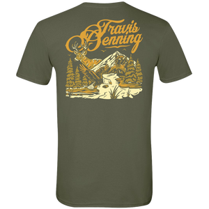 Travis Denning Olive Tee