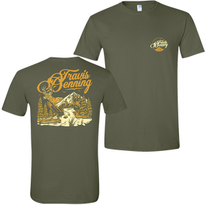 Travis Denning Olive Tee