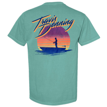 Load image into Gallery viewer, Travis Denning Seafoam Sunset Pocket Tee
