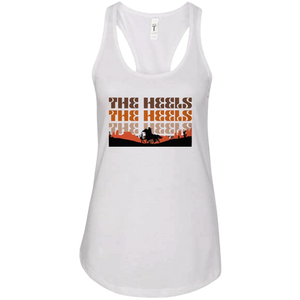 The Heels White Logo Tank