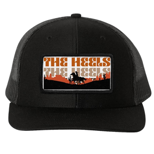 The Heels Black Patch Hat