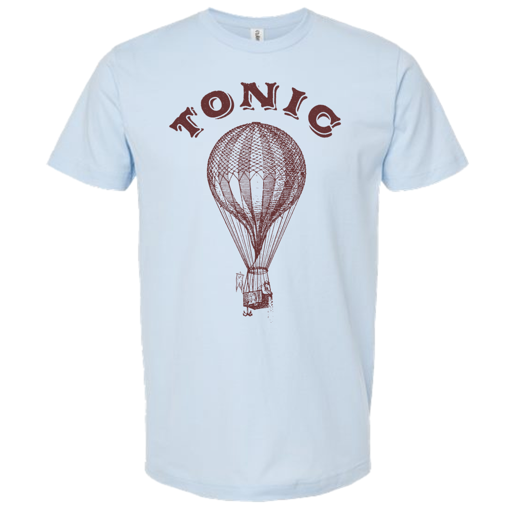 Tonic Light Blue Hot Air Balloon Tee