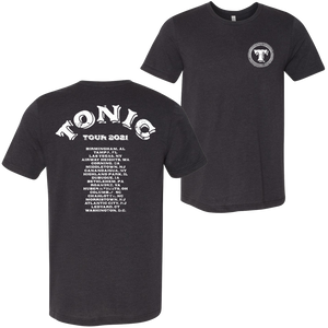 Tonic 2024 Black Tour Tee