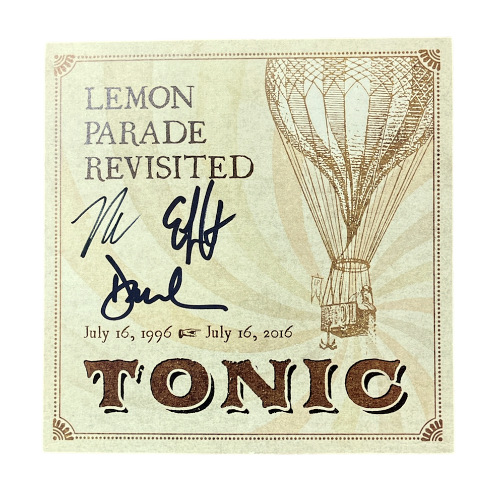 Tonic Lemon Parade Revisited Signed Poster