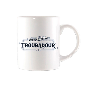 George Strait Troubadour Black Logo Coffee Mug