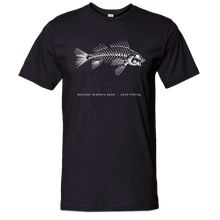 Load image into Gallery viewer, Davisson Brothers Pond Fishing Black Tee
