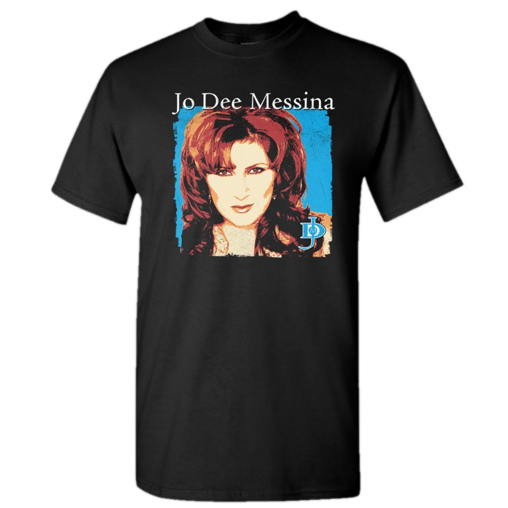 Jo Dee Messina Black Retro Photo Tee