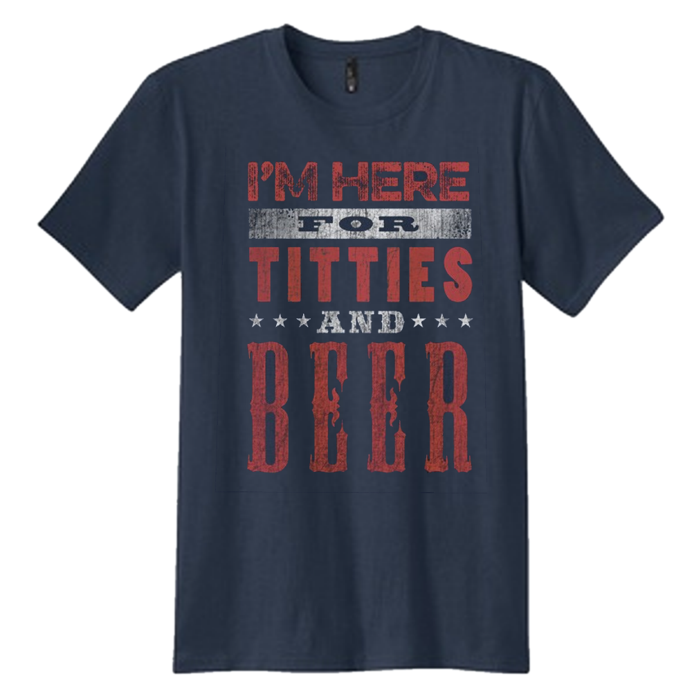 Rodney Carrington I'm Here Navy Tee