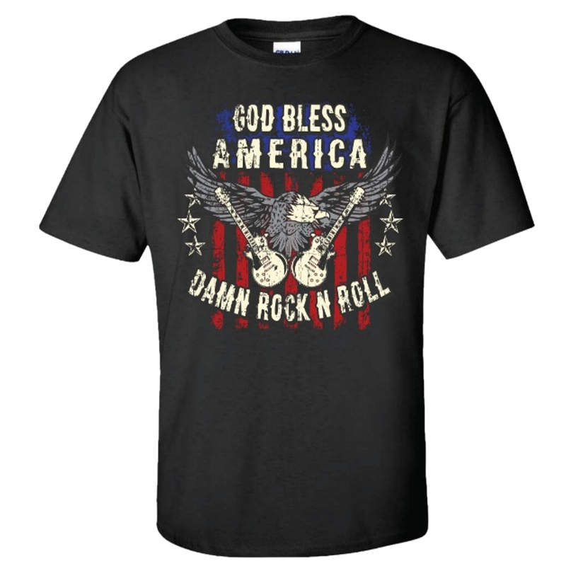 Kyle Daniel God Bless America Black Tee – Richards and Southern