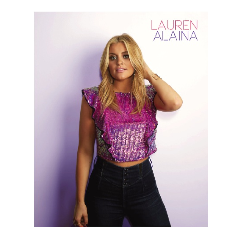 Lauren Alaina 8x10- Purple Shirt – Richards and Southern