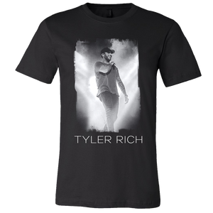 Tyler Rich Black Heather Photo Tee